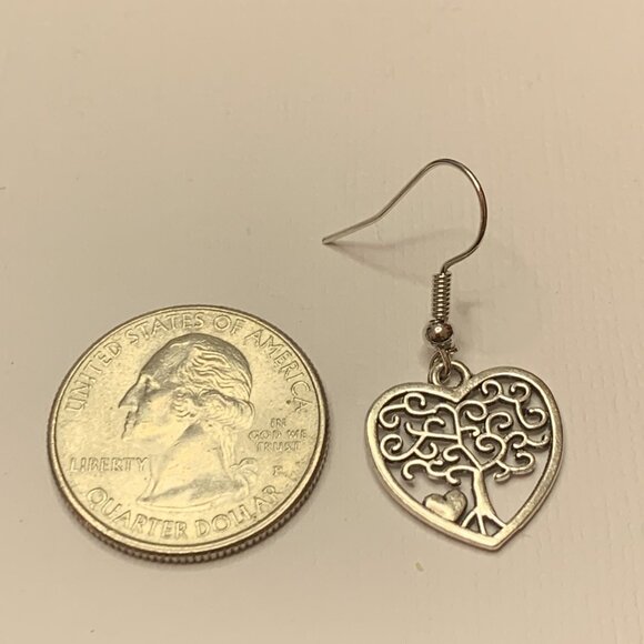 Tree of Life Earring, Valentine Earring, Heart Earring, Celtic Earring, Gift - Picture 6 of 6